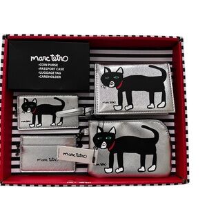 Marc Tetro Silver Cat Travel Set